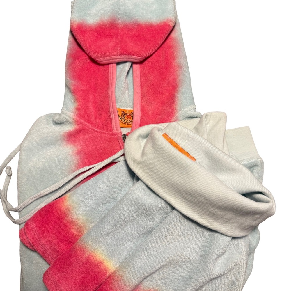 Tie-Dye Hoodie and Sweatpants Set